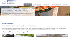 Desktop Screenshot of ab-transport.com