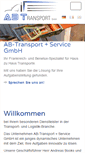 Mobile Screenshot of ab-transport.com